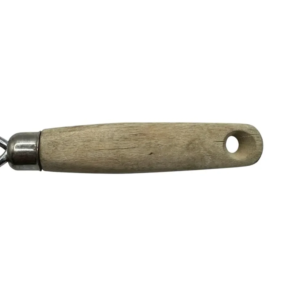 Vintage Potato Masher Wooden Handle Metal Farmhouse Decor 10.5 inch